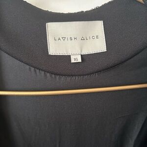 Lavish Alice (asos) matte sequined cape blazer